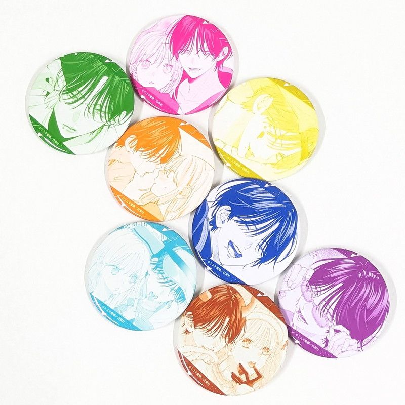 缶バッジ「春の嵐とモンスター」01/コンプリートセット(全8種)