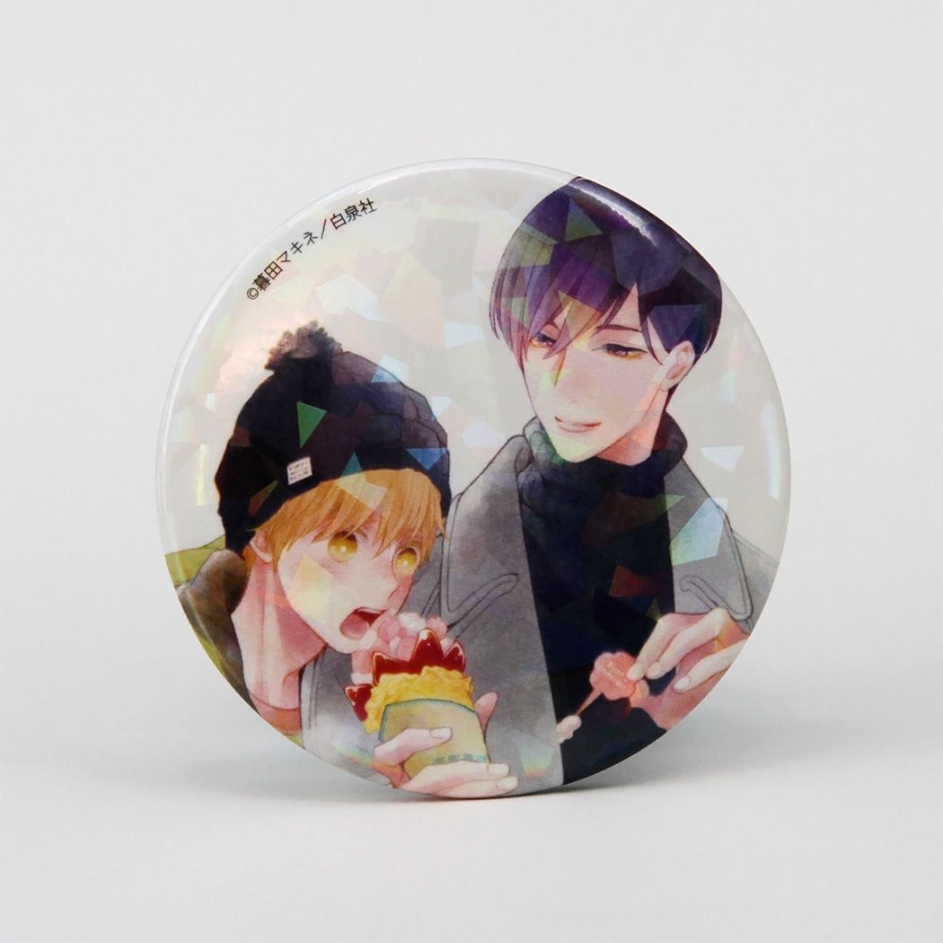 ホログラム缶バッジ(57mm)「花丸漫画100号記念フェア」01/ブラインド(20種)
