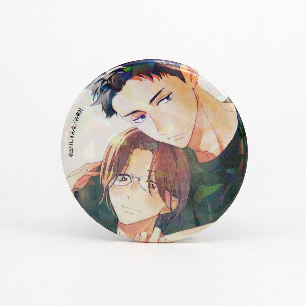 ホログラム缶バッジ(57mm)「花丸漫画100号記念フェア」01/ブラインド(20種)