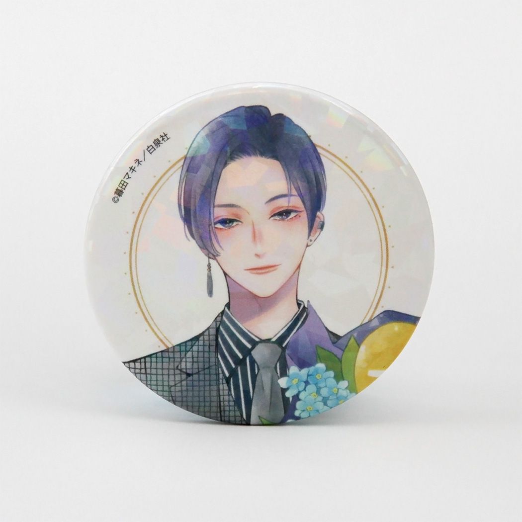 ホログラム缶バッジ(57mm)「花丸漫画100号記念フェア」01/コンプリートセット(全20種)