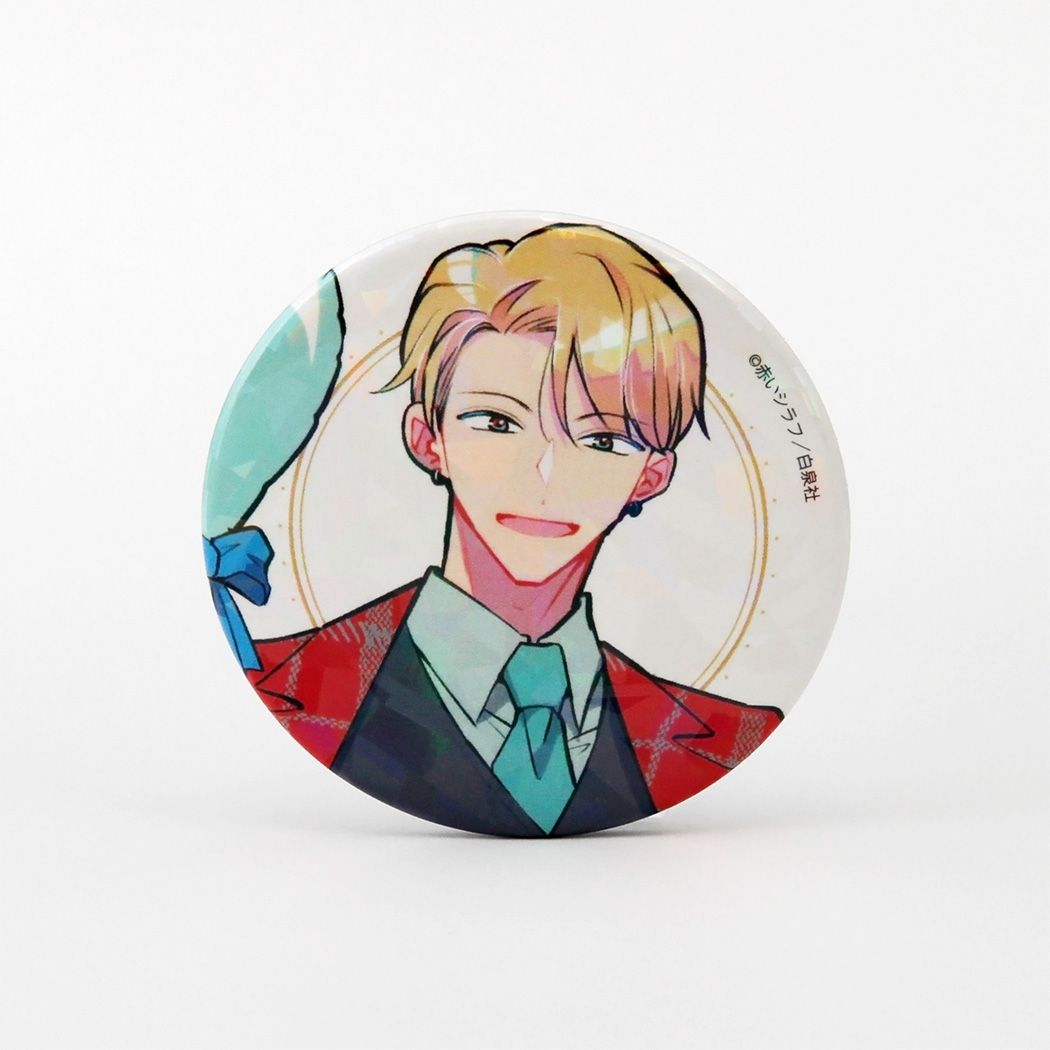 ホログラム缶バッジ(57mm)「花丸漫画100号記念フェア」02/ブラインド(20種)
