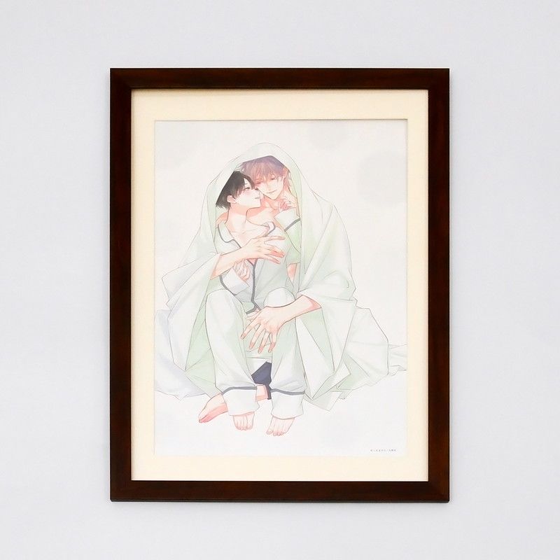 額縁入りプレミアム複製原画(L)「アフター・ミッドナイト・スキン」01/犀川 雷×虎谷光平