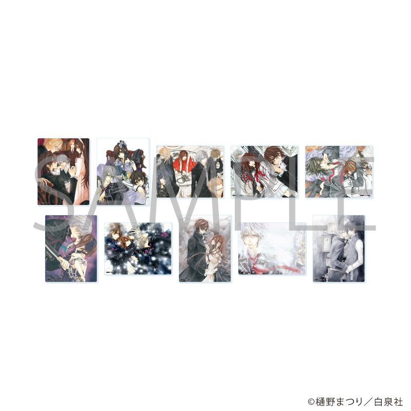 アクリルカード「ヴァンパイア騎士&ヴァンパイア騎士memories」01/コンプリートBOX(全10種)