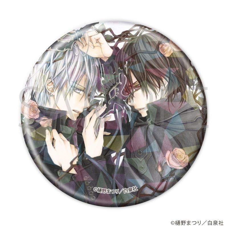 ホログラム缶バッジ(57mm)「ヴァンパイア騎士&ヴァンパイア騎士memories」01/コンプリートBOX(全10種)