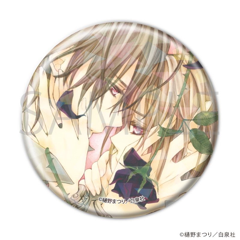 ホログラム缶バッジ(57mm)「ヴァンパイア騎士&ヴァンパイア騎士memories」01/コンプリートBOX(全10種)