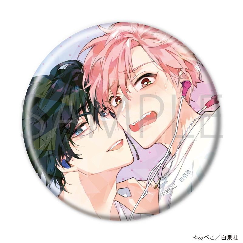 ホログラム缶バッジ(57mm)「イケボ配信者は俺狙い!?」01/コンプリートBOX(全6種)