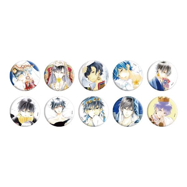 【漫画商店】ハデス様トレーディング缶バッジ（幸村アルト/コレットは死ぬことにした/コンプリートセット）