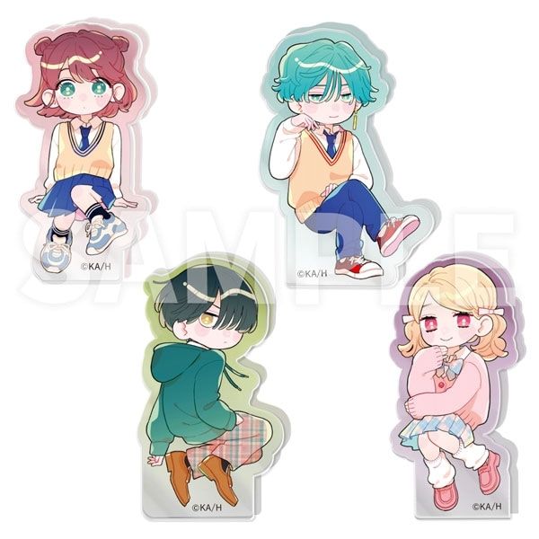 【漫画商店】トレーディングアクリルマスコット（安斎かりん/顔だけじゃ好きになりません/コンプリートセット）