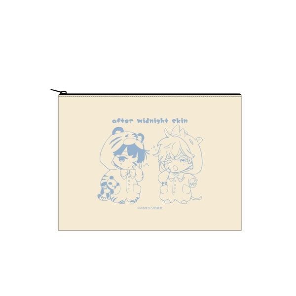 【漫画商店】フラットポーチ（にむまひろ/アフター・ミッドナイト・スキン/ルームウェアver.）