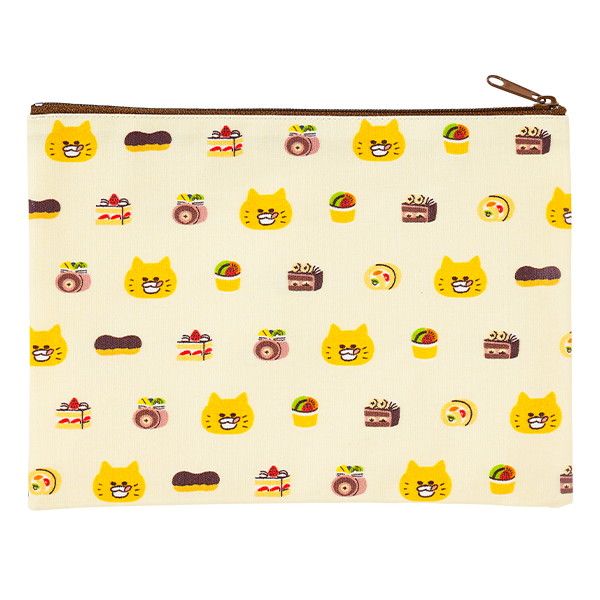 【ノラネコぐんだん】ポーチ（ケーキ）