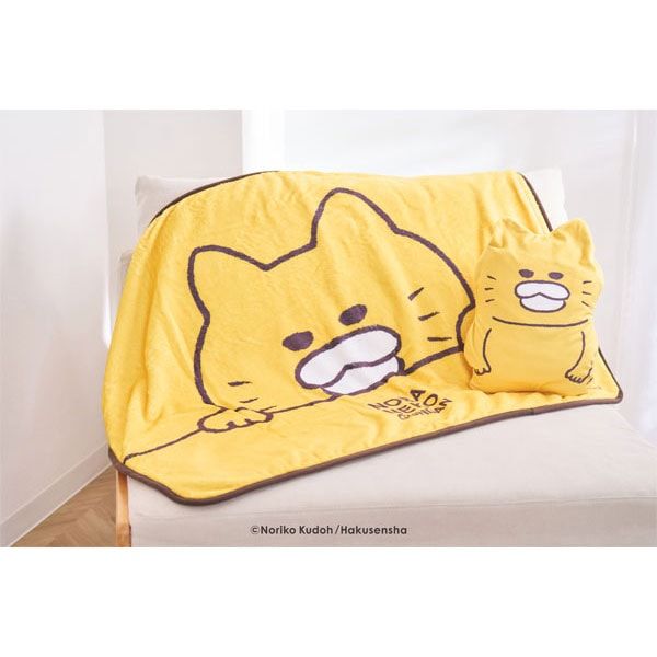 【ノラネコぐんだん】 ブランケット入りクッション（はんせい）