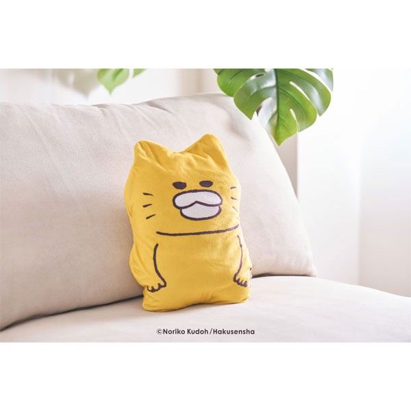 【ノラネコぐんだん】 ブランケット入りクッション（はんせい）
