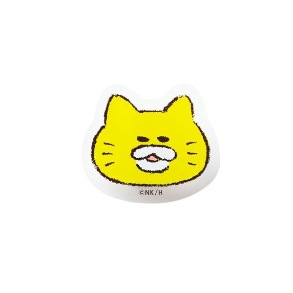 【ノラネコぐんだん】アクリルクリップ（かお）