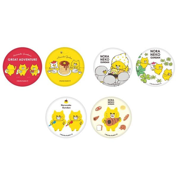 【ノラネコぐんだん】缶バッジ2個セット-2