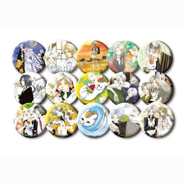 【漫画商店】トレーディング缶バッジ（緑川ゆき/夏目友人帳/15種/単品）