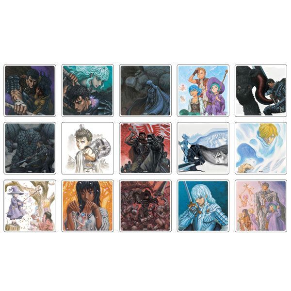 【漫画商店】トレーディングアクリルコースター（三浦建太郎/ベルセルク/コンプリートセット）
