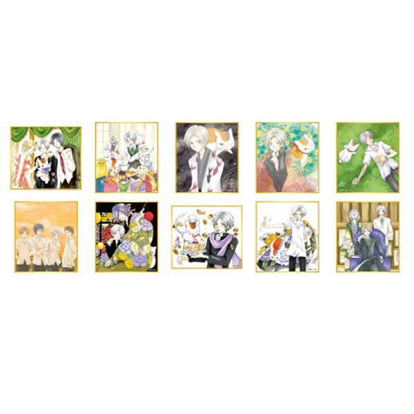 【漫画商店】トレーディングミニ色紙（緑川ゆき/夏目友人帳/単品）