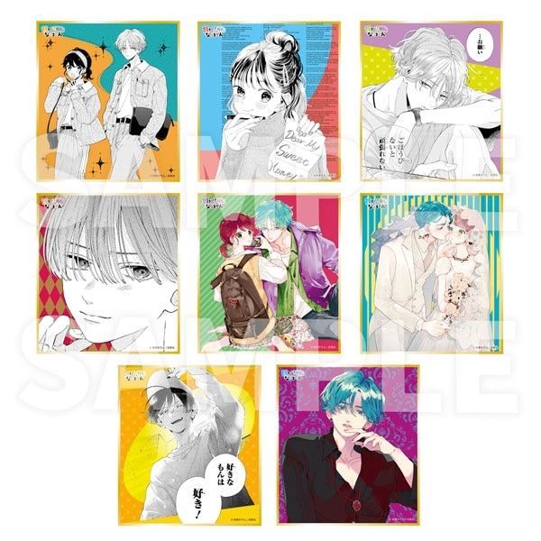 【漫画商店】トレーディングミニ色紙（安斎かりん/顔だけじゃ好きになりません/単品）