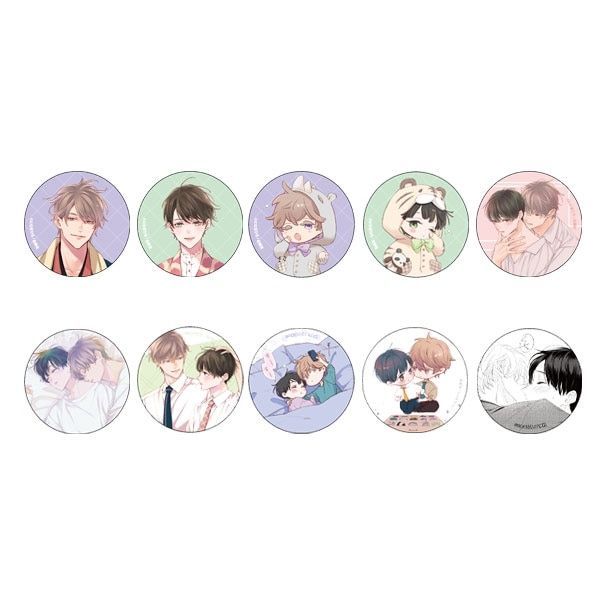 【漫画商店】缶バッジ（にむまひろ/アフター・ミッドナイト・スキン/単品）