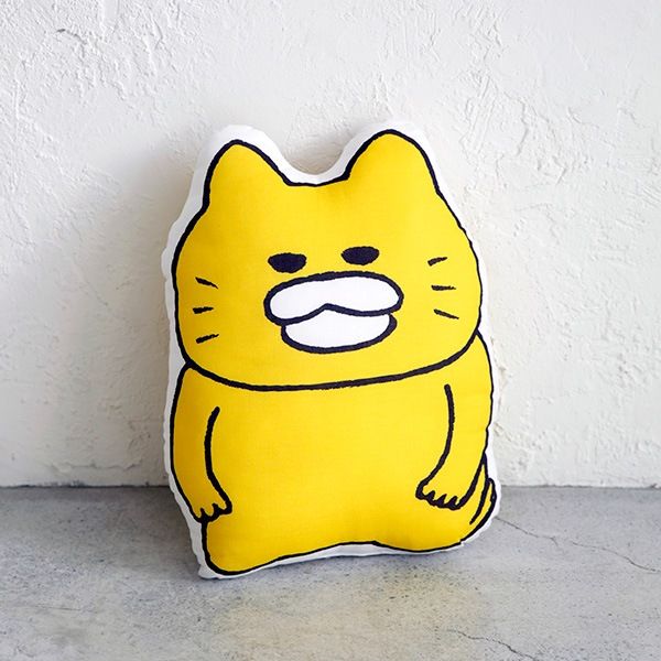 【ノラネコぐんだん】はんせいクッション（大）