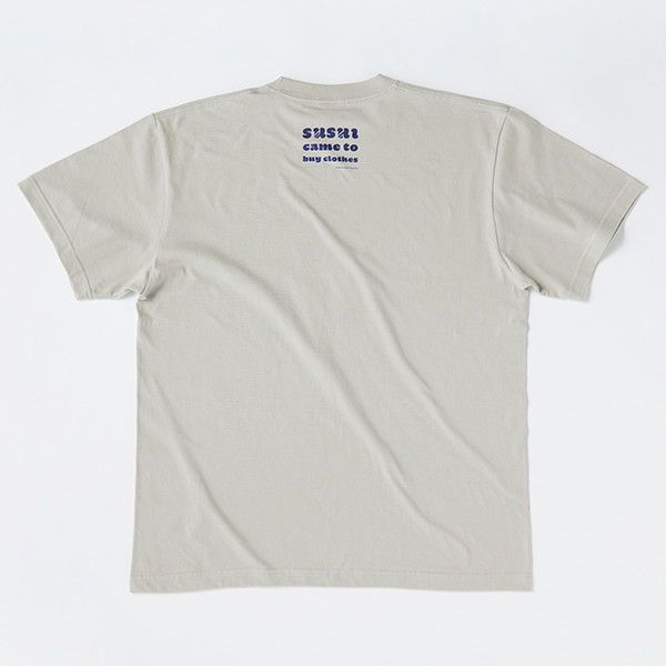 【MOE】Tシャツ(田中達也/「おすしが ふくを かいにきた」/ロゴ）
