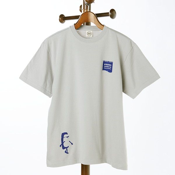 【MOE】Tシャツ(田中達也/「おすしが ふくを かいにきた」/ロゴ）