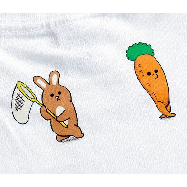 【MOE】Tシャツ(キューライス/「ニンジンジン」/あるくニンジンジン）