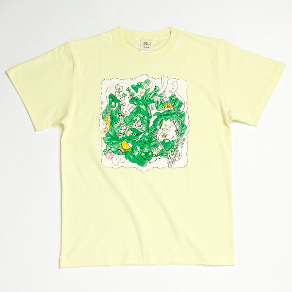 【MOE】Tシャツ(北澤平祐/「ルッコラのちいさなさがしものやさん」/カラーイラスト）