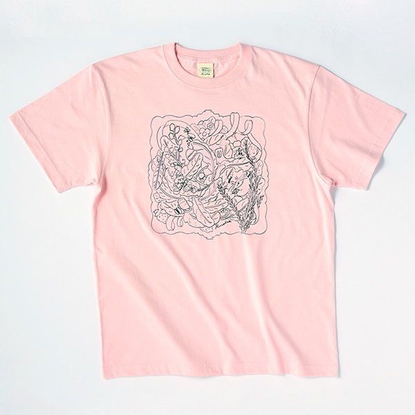 【MOE】Tシャツ(北澤平祐/「ルッコラのちいさなさがしものやさん」/1色イラスト）