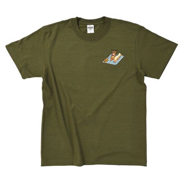 【MOE】Tシャツ（キューライス/シカしかいない/レジャー）