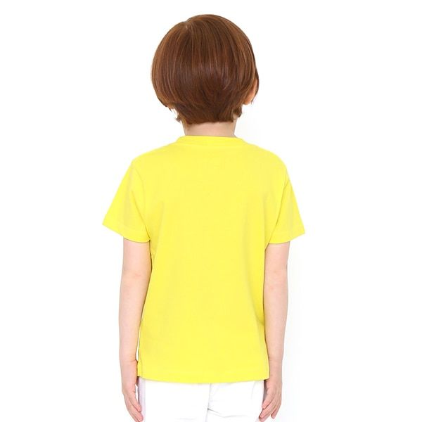 【でんしゃのずかん】キッズTシャツ（ドクターイエロー）