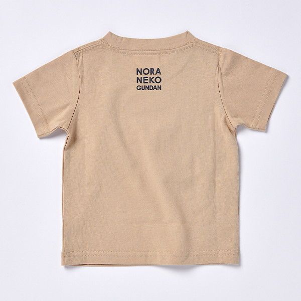 【ノラネコぐんだん】Tシャツ（ラーメン/ベージュ）