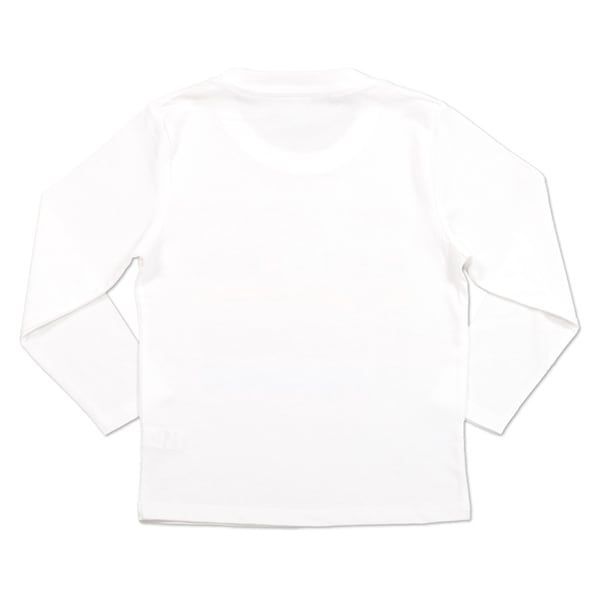 【でんしゃのずかん】キッズ長袖Tシャツ（表紙柄）