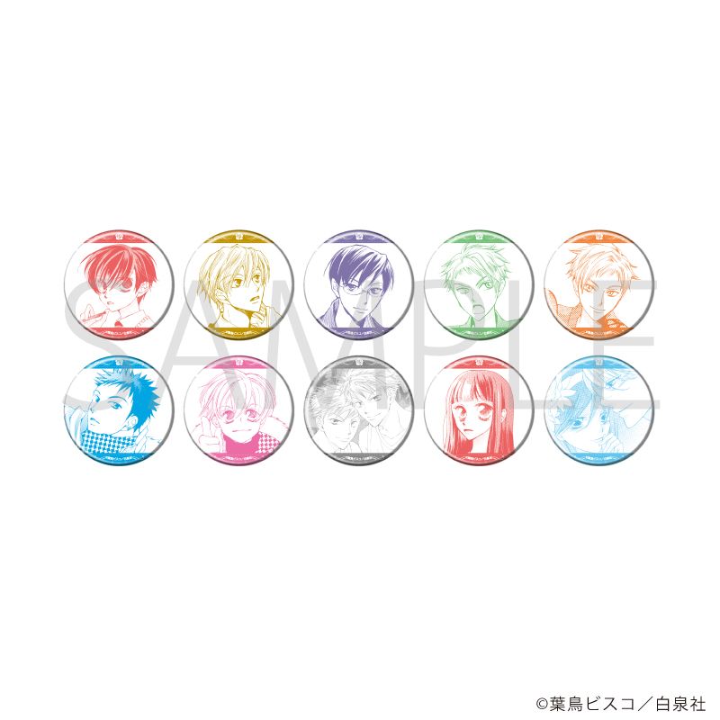 缶バッジ「桜蘭高校ホスト部」05/ブラインド(10種)