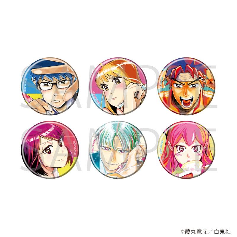 缶バッジ「数学ゴールデン」01/コンプリートセット(全6種)