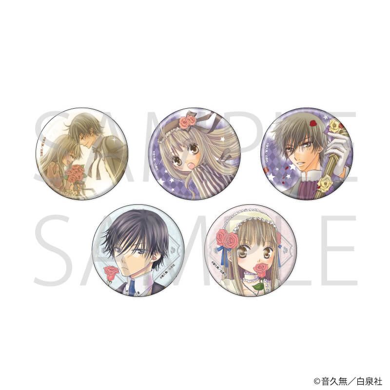 缶バッジ「花と悪魔」01/コンプリートセット(全5種)