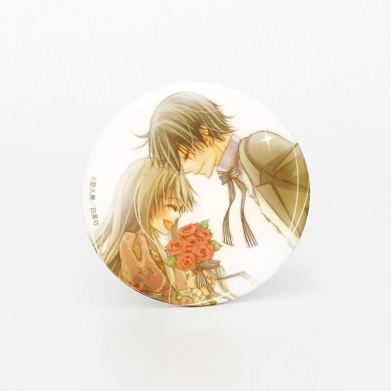 缶バッジ「花と悪魔」01/ブラインド(5種)