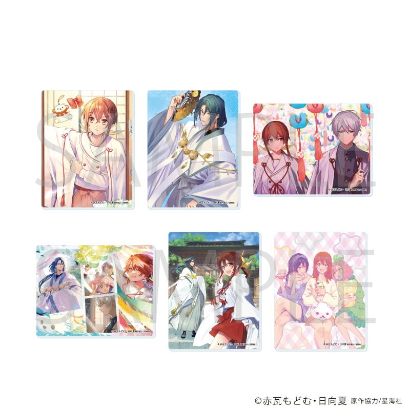 アクリルカード「神さま学校の落ちこぼれ」01/コンプリートセット(全6種)