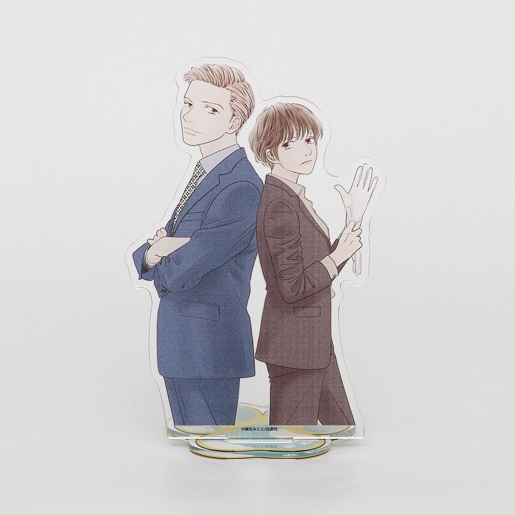 アクリルスタンド「下足痕踏んじゃいました」01/加藤宙&工藤花