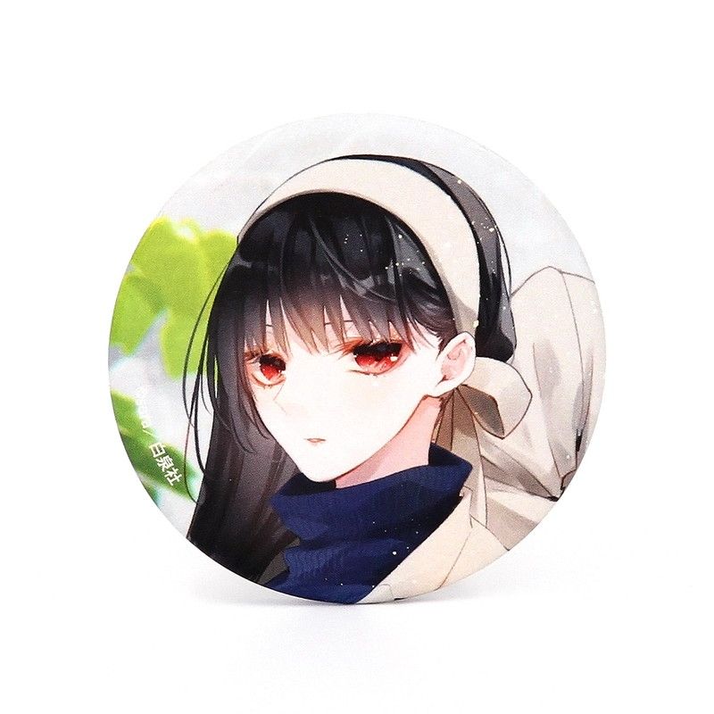 缶バッジ「墜落JKと廃人教師」01/ブラインド(8種)