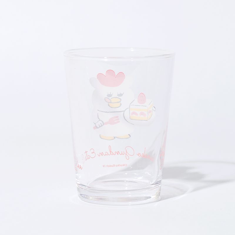 【ノラネコぐんだん】 グラス　ケーキをたべる