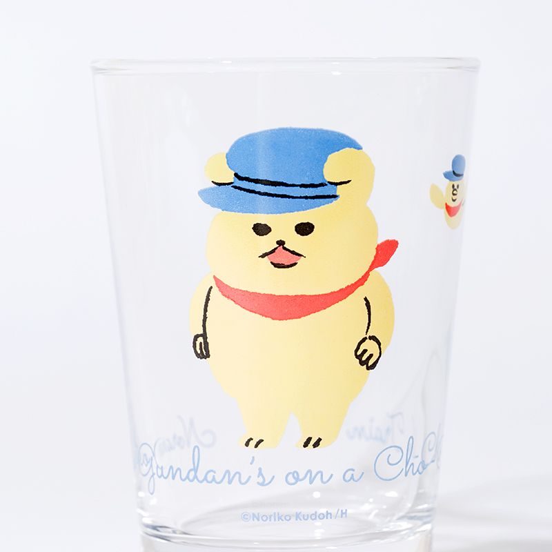 【ノラネコぐんだん】 グラス　きしゃぽっぽ