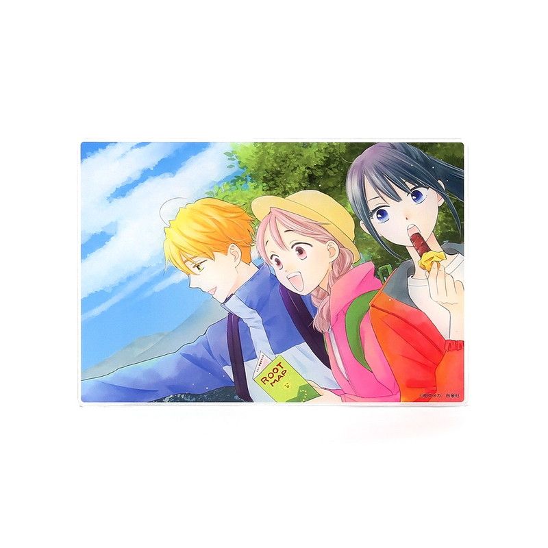 アクリルアートボード(A5サイズ)「LaLaオールスターカレンダー」13/花はことりを好きすぎる