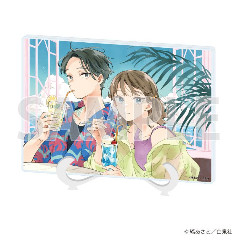 アクリルアートボード(A5サイズ)「LaLaオールスターカレンダー」12/汐風と竜のすみか