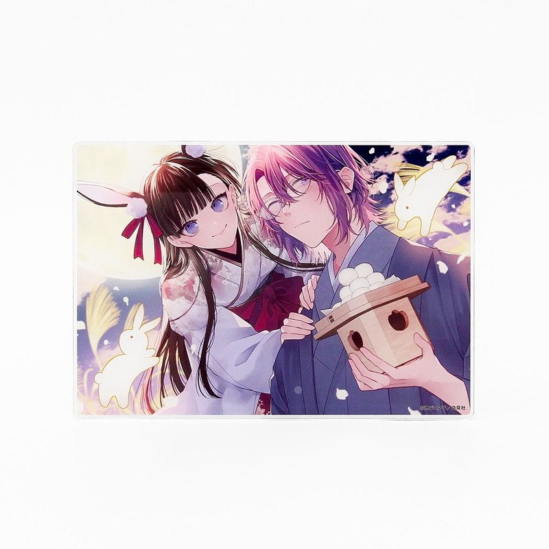 アクリルアートボード(A5サイズ)「LaLaオールスターカレンダー」04/末永くよろしくお願いします