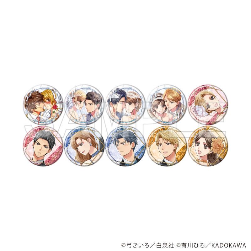缶バッジ「図書館戦争 LOVE & WAR」シリーズ02/コンプリートセット(全10種)